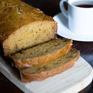 White Chocolate Pumpkin Bread // OakhurstKitchen.com